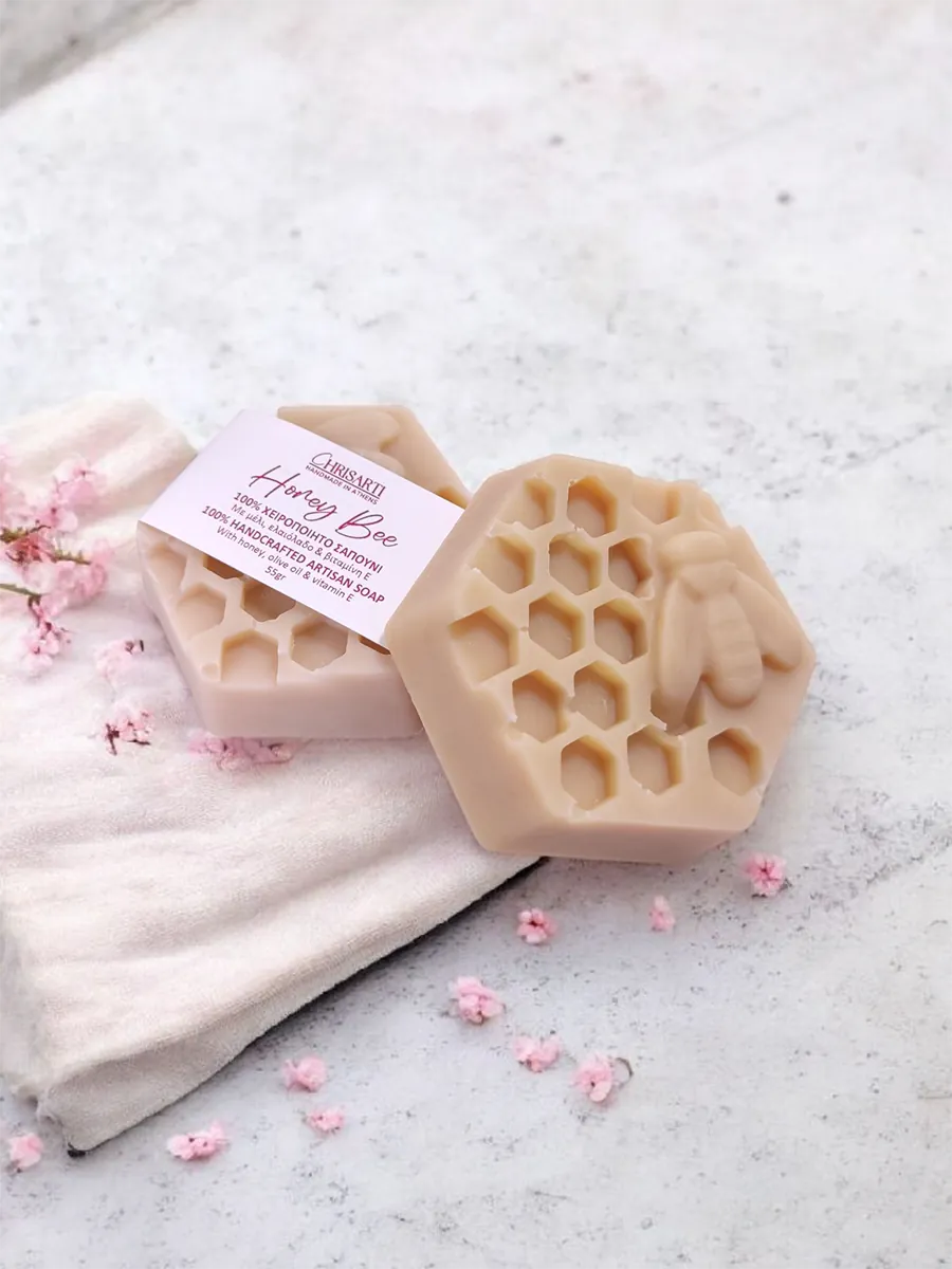 Χειροποίητο Σαπούνι Honey Bee 55gr | CHRISARTI